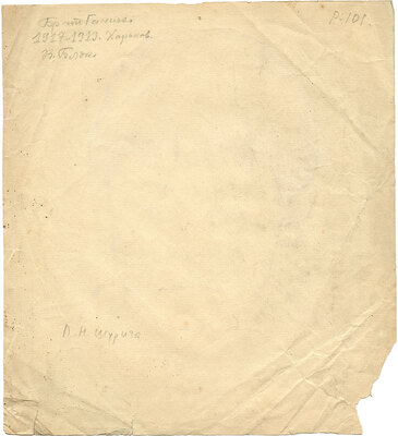 Шурига Пелагея Николаевна. Портрет брата Ганика